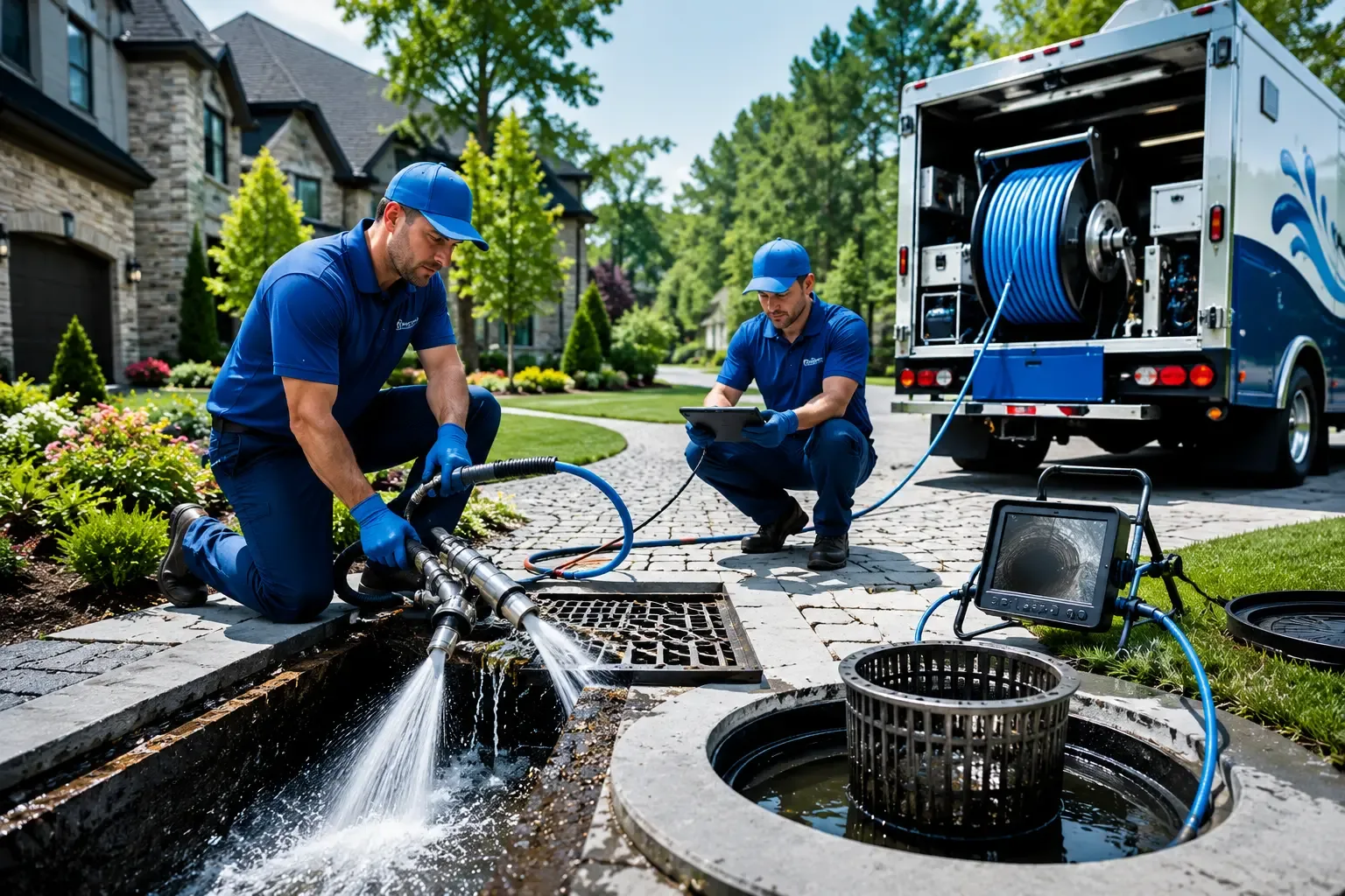 Local outdoor drain cleaning professionals in Alum Bridge, WV