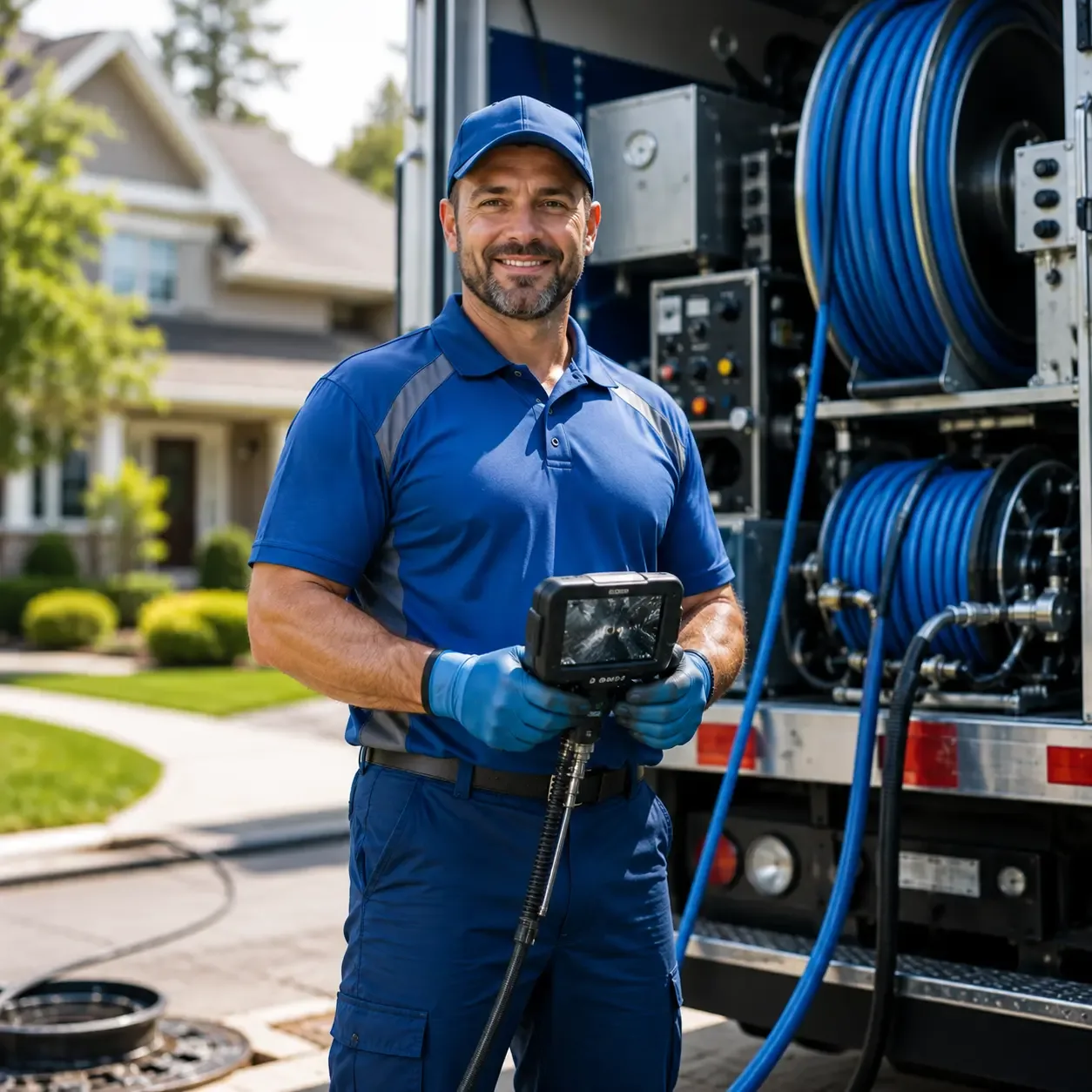 Local outdoor drain cleaning specialists in Alum Bridge, WV